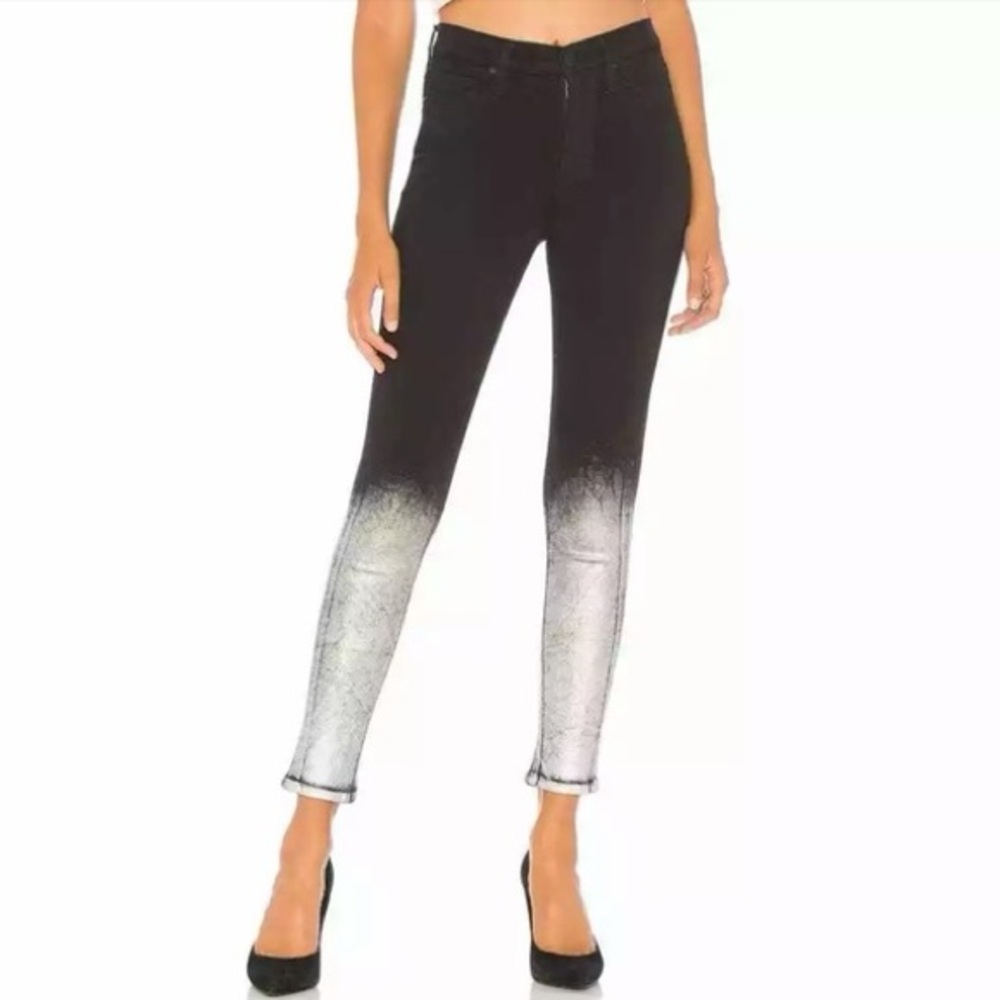 Just Cavalli Black and White Gradient Skinny Jeans size 27